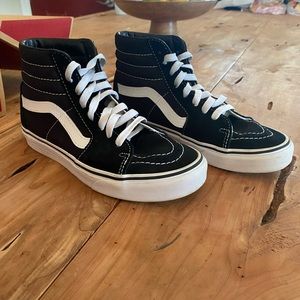 Vans Sk8-Hi size 7 color black